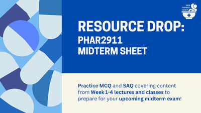 PHAR2911 Midterm Worksheet