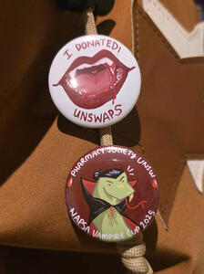 Blood Drive Badges