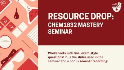 CHEM1832 Revision Resources